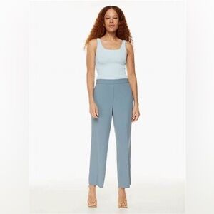 Aritzia Babaton
Conan Wide Pant career minimalist blue gray sz 8
